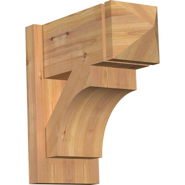 Ekena Millwork Westlake Arts & Crafts Smooth Outlooker, Western Red Cedar, 7 1/2"W x 16"D x 16"H OUT08X16X16WTL03SWR - main